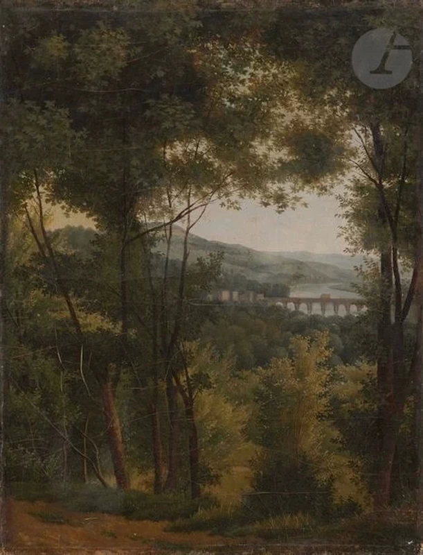 Alexandre Hyacinthe Dunouy - Presunta vista dei Montalets